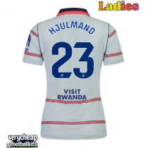 Atletico Madrid Morten Hjulmand #23 Replica Third Shirt Ladies 2026-27 Short Sleeve